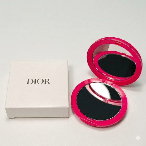 Dior Beauty Fuchsia Quilted Mirror