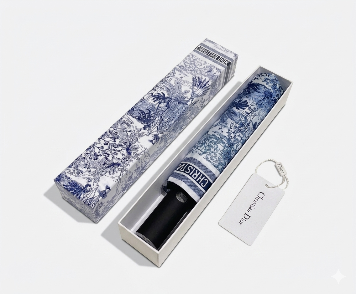 Christian Dior Toile de Jouy Umbrella