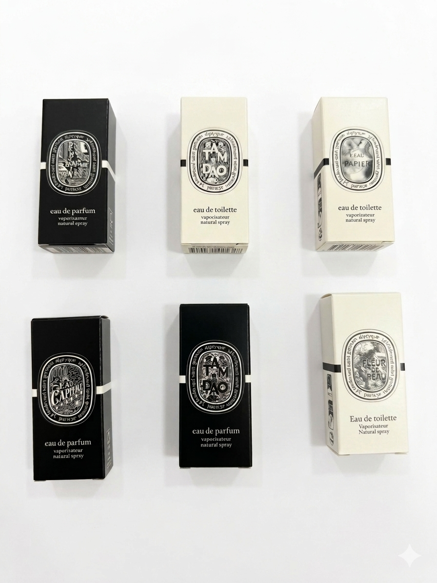 Diptyque Luxury Fragrance Discovery Vials – 2ml Sample Size (Pick Your Scent)
(Alternatively: Diptyque Paris Eau de Parfum & Eau de Toilette 2ml Travel Samples)