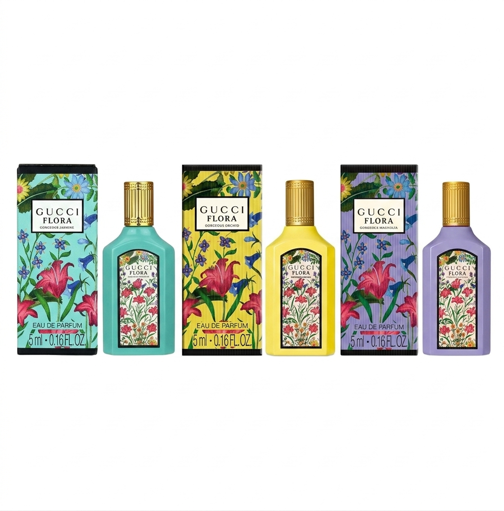 Gucci Flora Garden Collection: The 5mlx3 Luxe Miniature