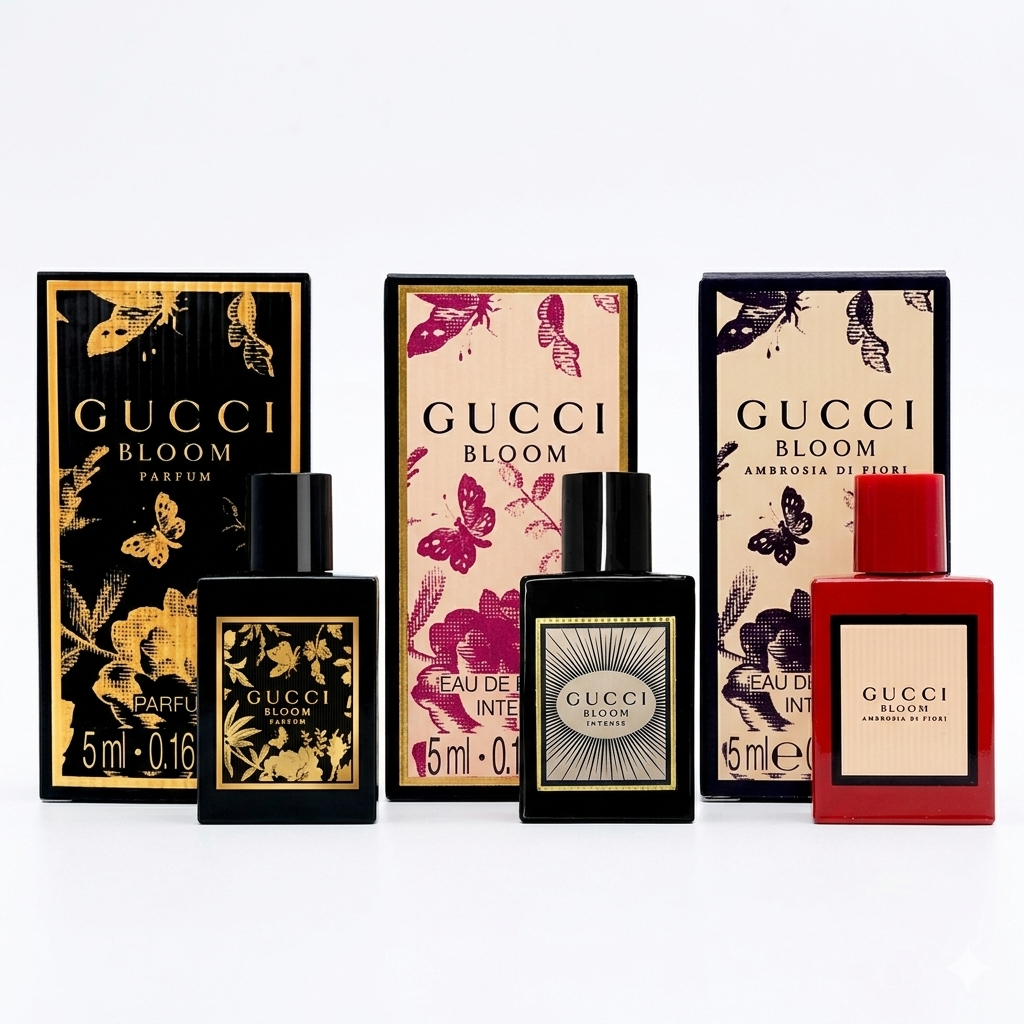 The Gucci Bloom Miniature Discovery Set 5mlx3