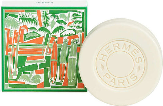 HERMES Eau De Basilic Pourpre Soap Bath & Body 100g