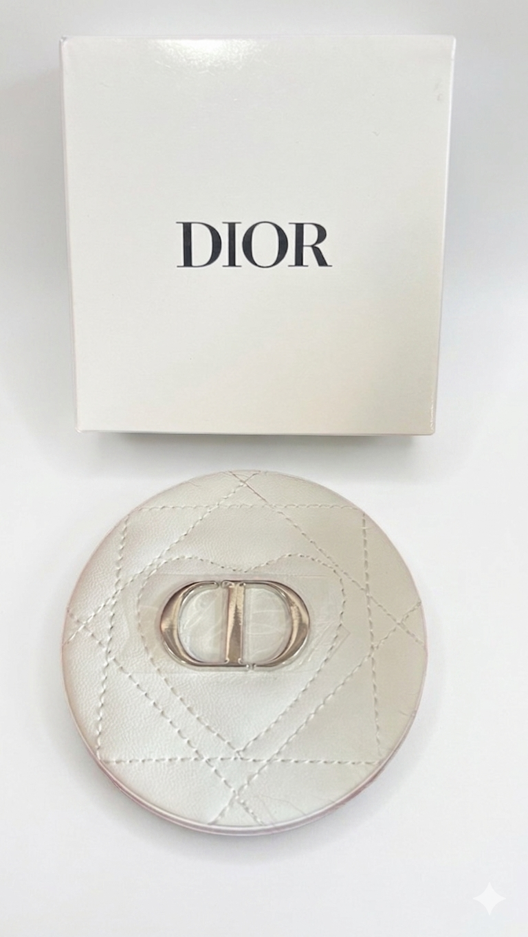 Dior Dior Beauty white Heart Pocket Mirror - Leather