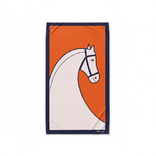 BELUGGI Horse Beach Towel