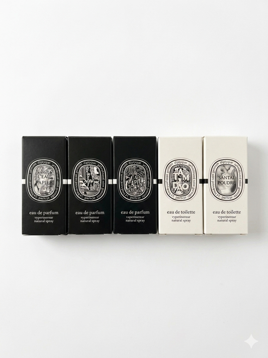 Diptyque Eau de Parfum & Eau de Toilette Discovery Sample Set (5 x 2ml)